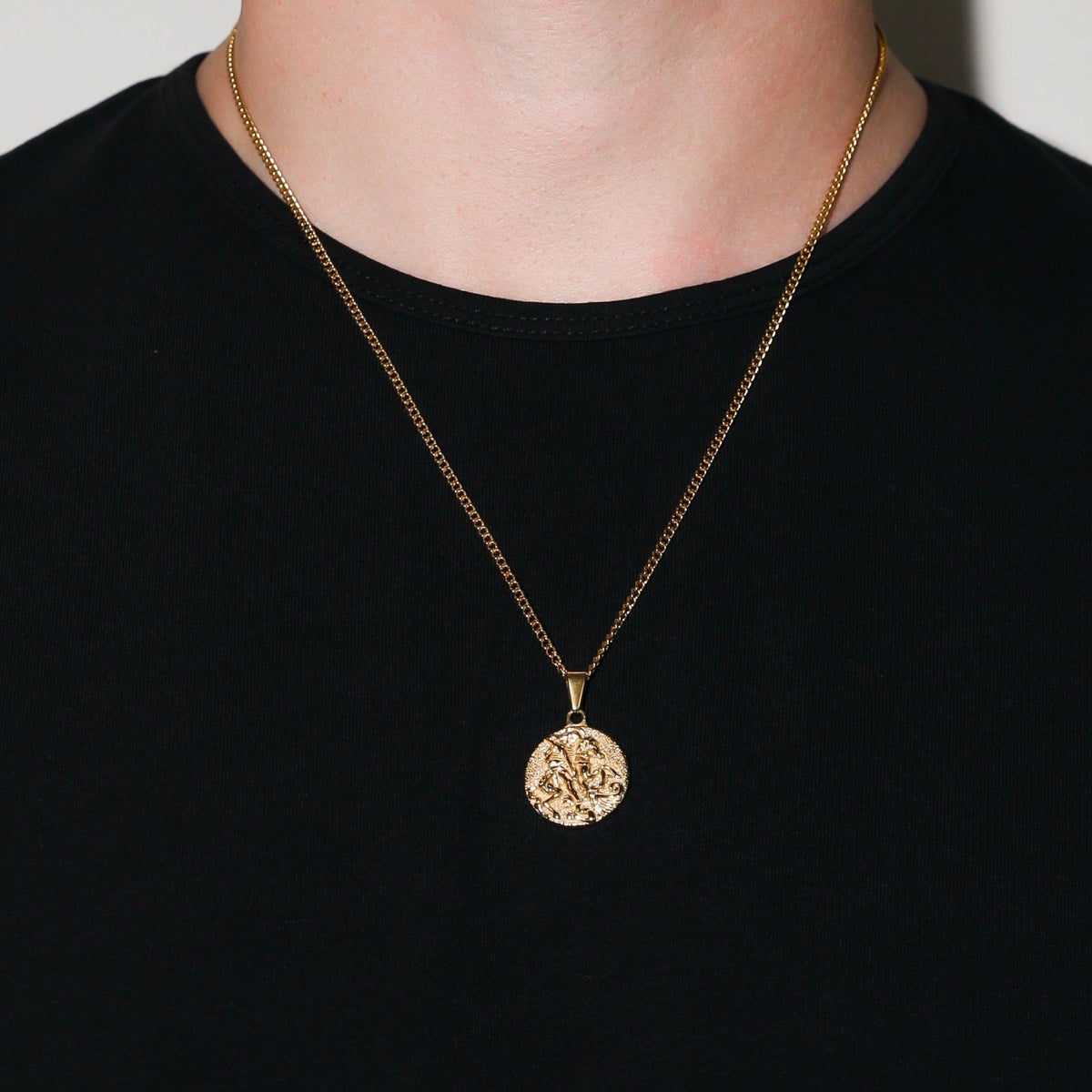 Saint George Coin Gold Set