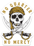 No Quarter Decal