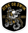 Sink or Swim Kraken Decal