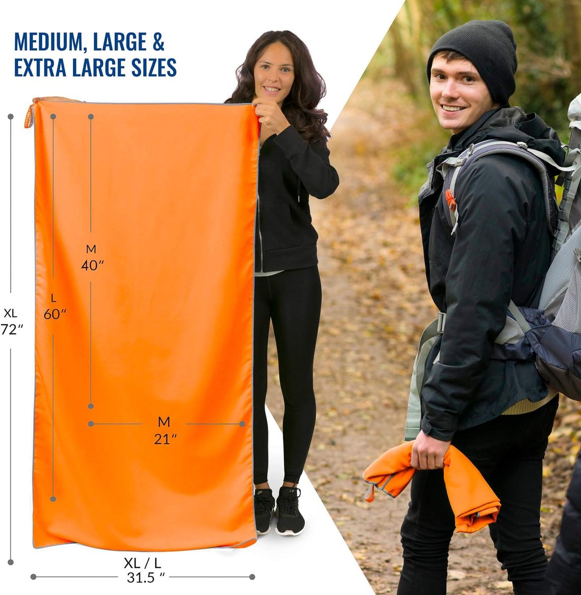 VENTURE 4TH Quick Dry Microfiber Towel