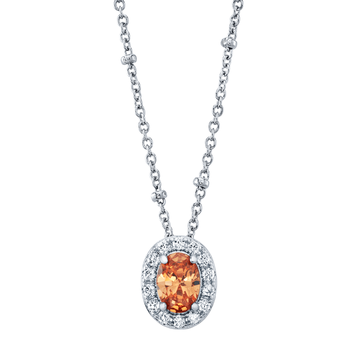 Topaz Birthstone Necklace