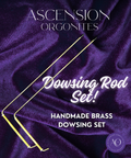 Downsing Rod Set - Handmade Brass Set for Dowsing!