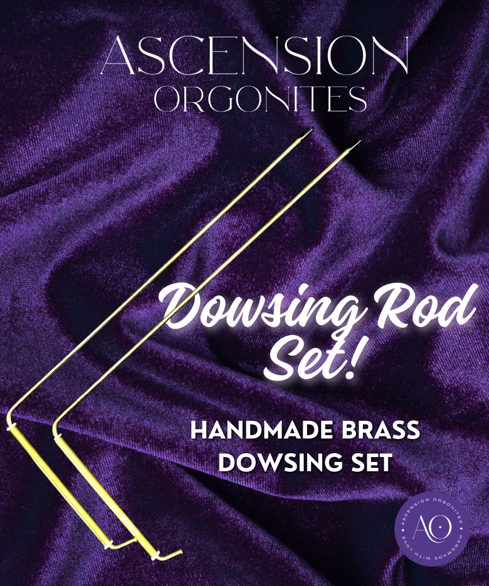 Downsing Rod Set - Handmade Brass Set for Dowsing!