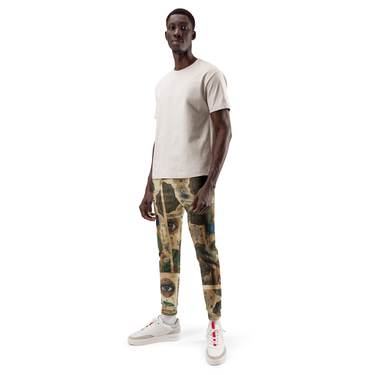 Men’s Eye Themed Joggers