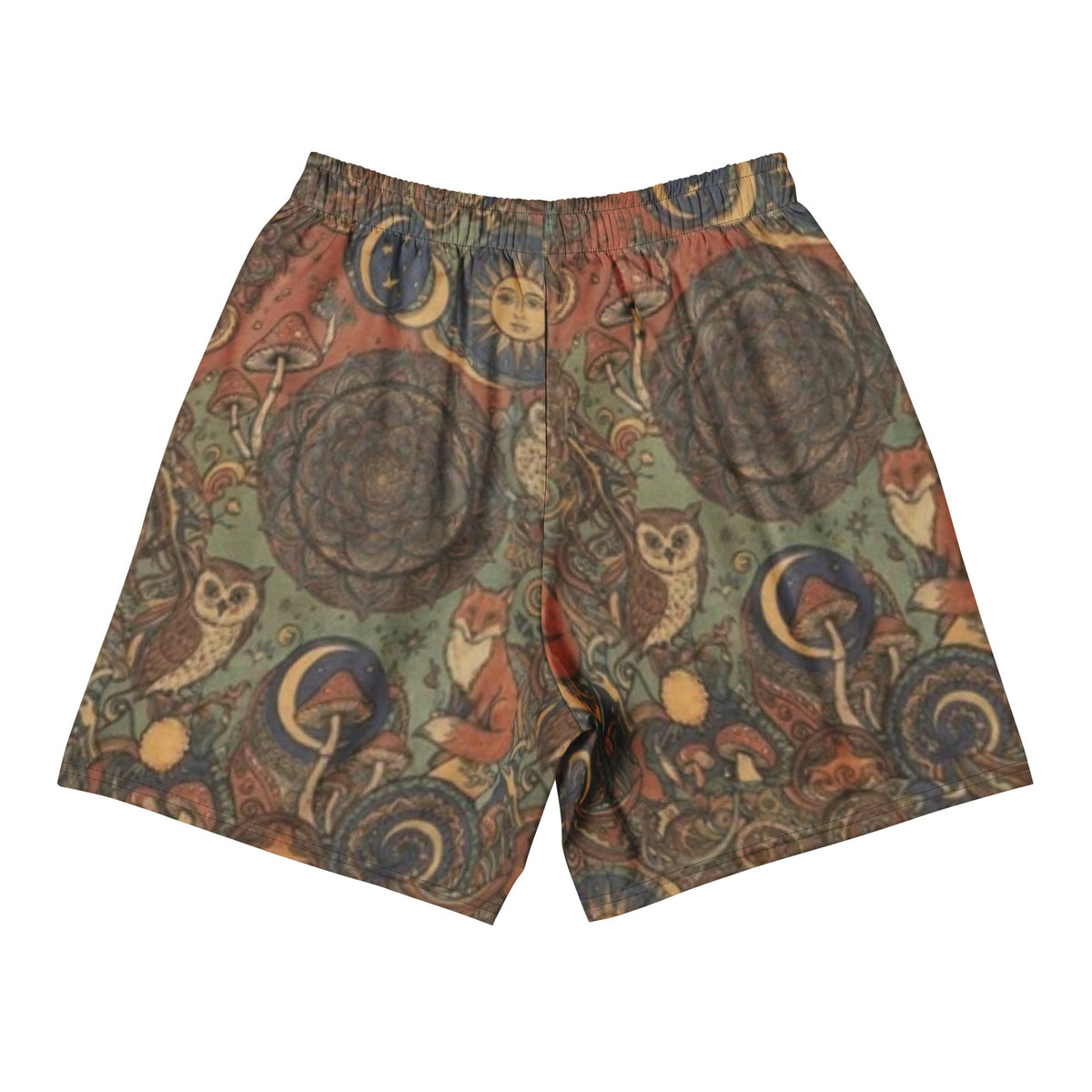 Unisex Nature Print Shorts