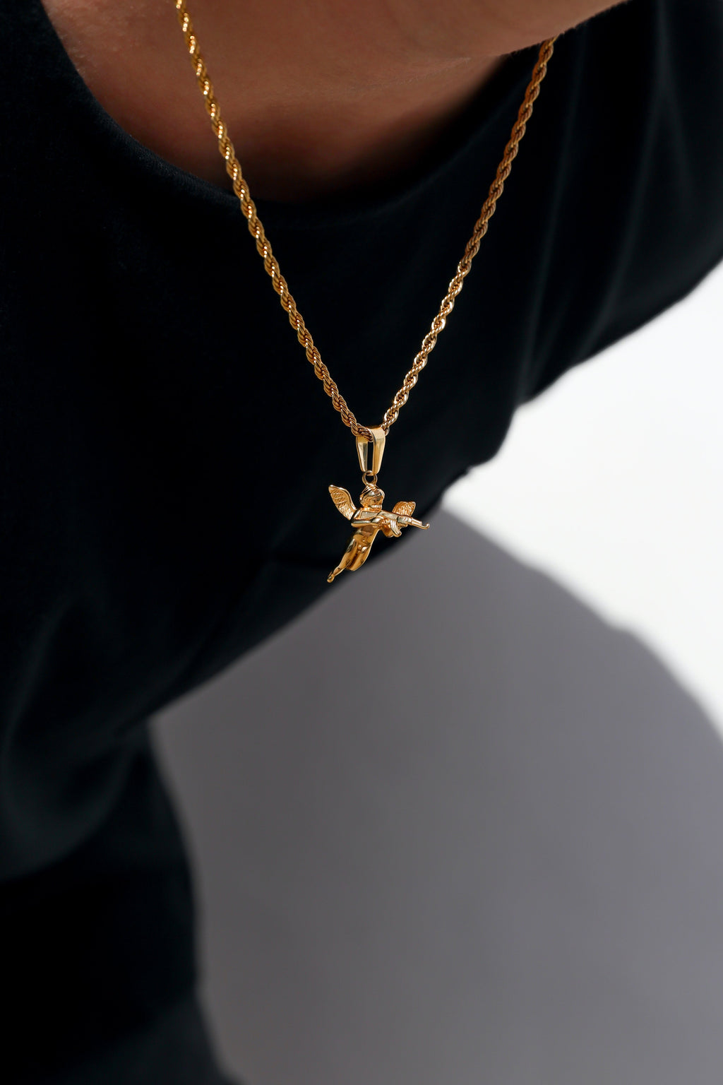 Cupid Pendant Necklace