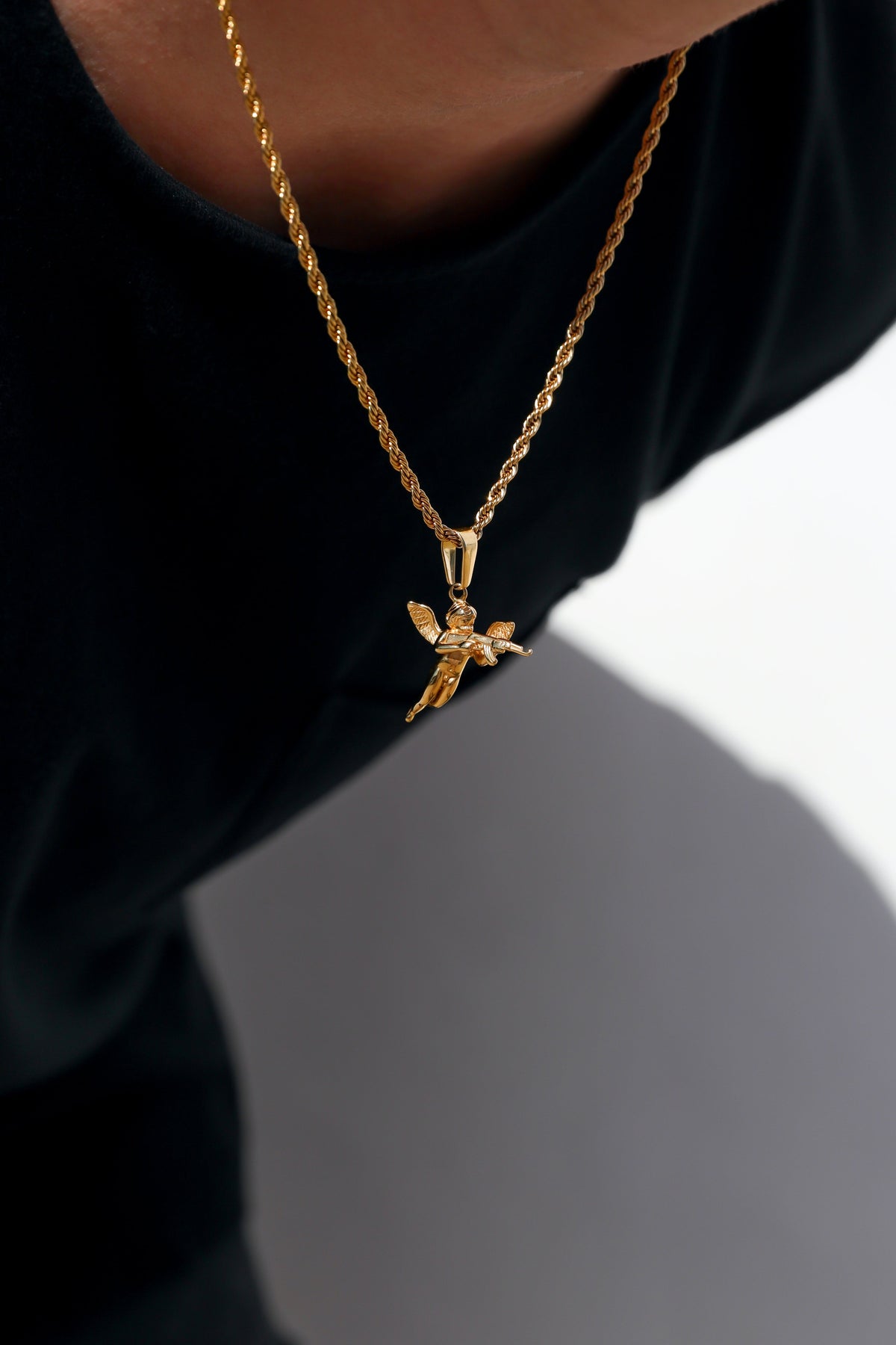 Cupid Pendant Necklace