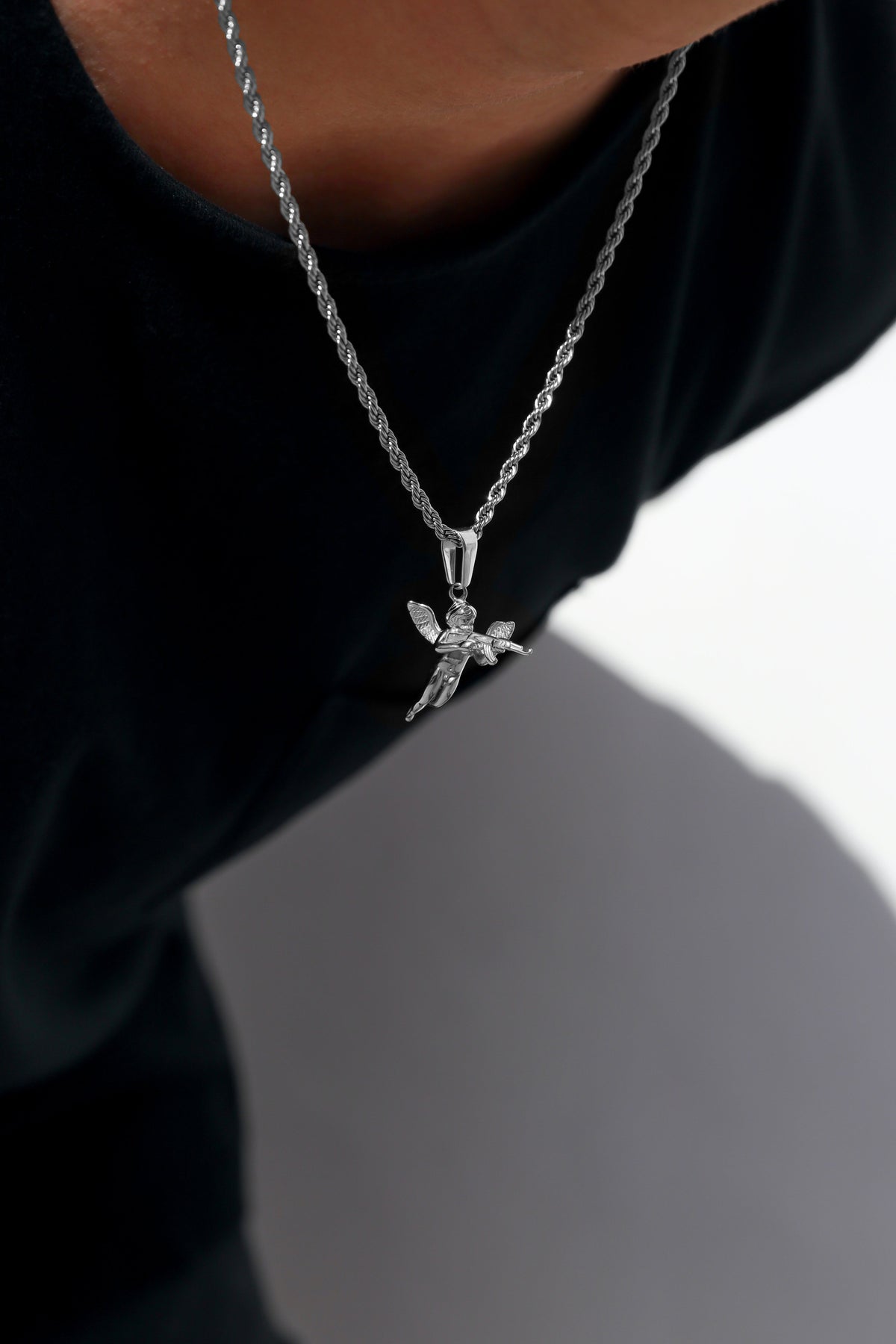Cupid Pendant Necklace