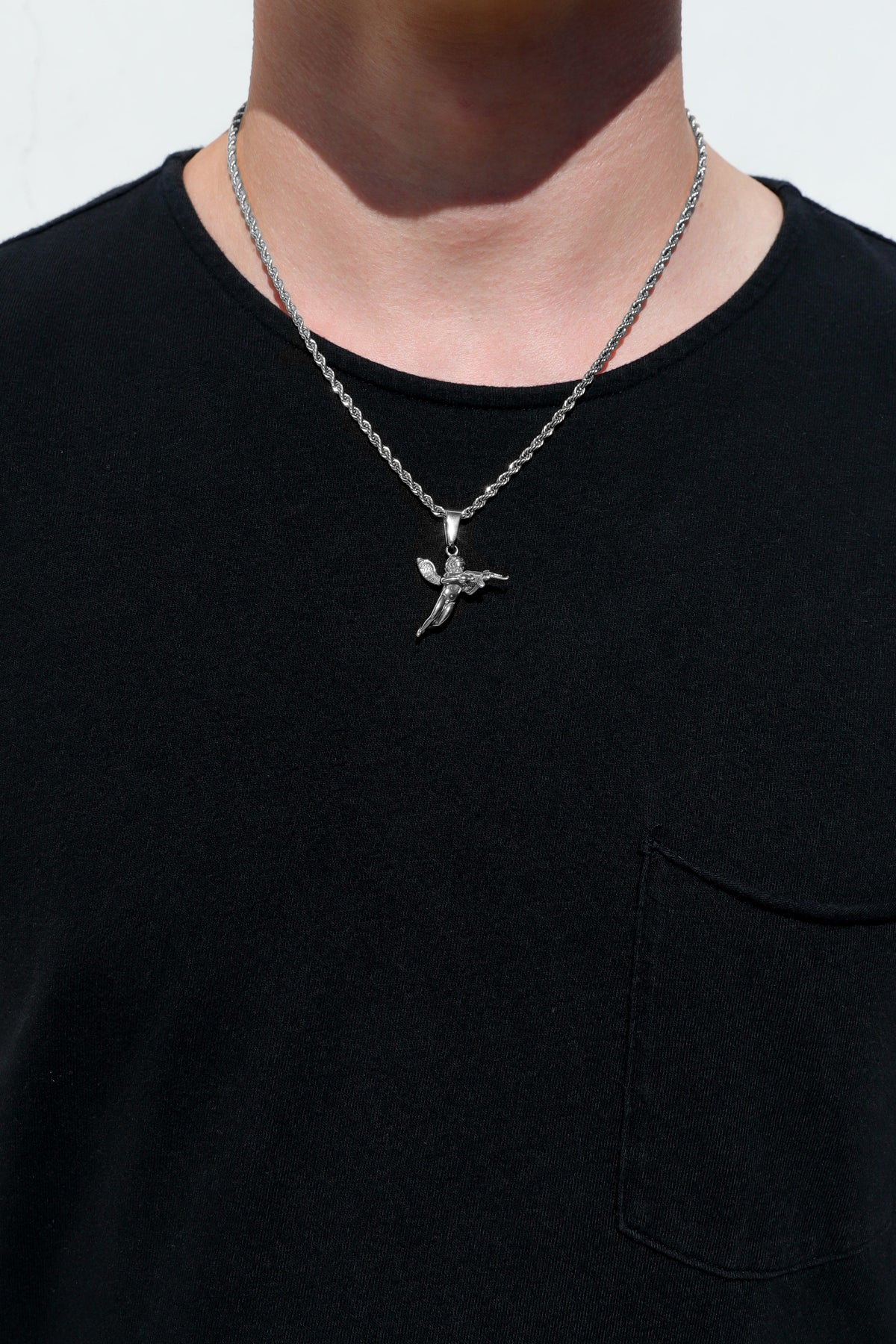 Cupid Pendant Necklace
