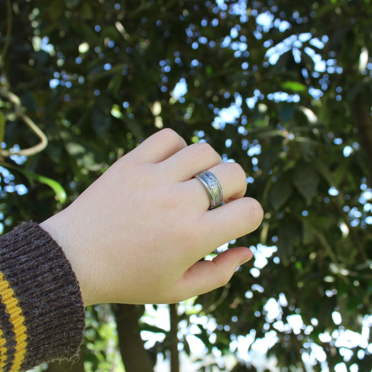 A Spring Night Spoon Ring