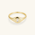 Baguette Signet Ring