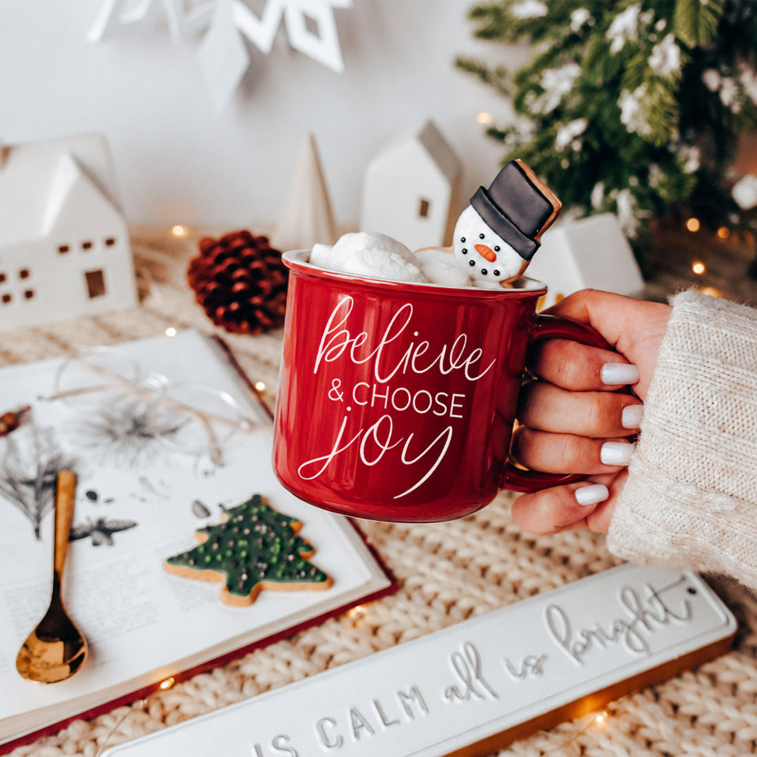 Believe & Joy Mug