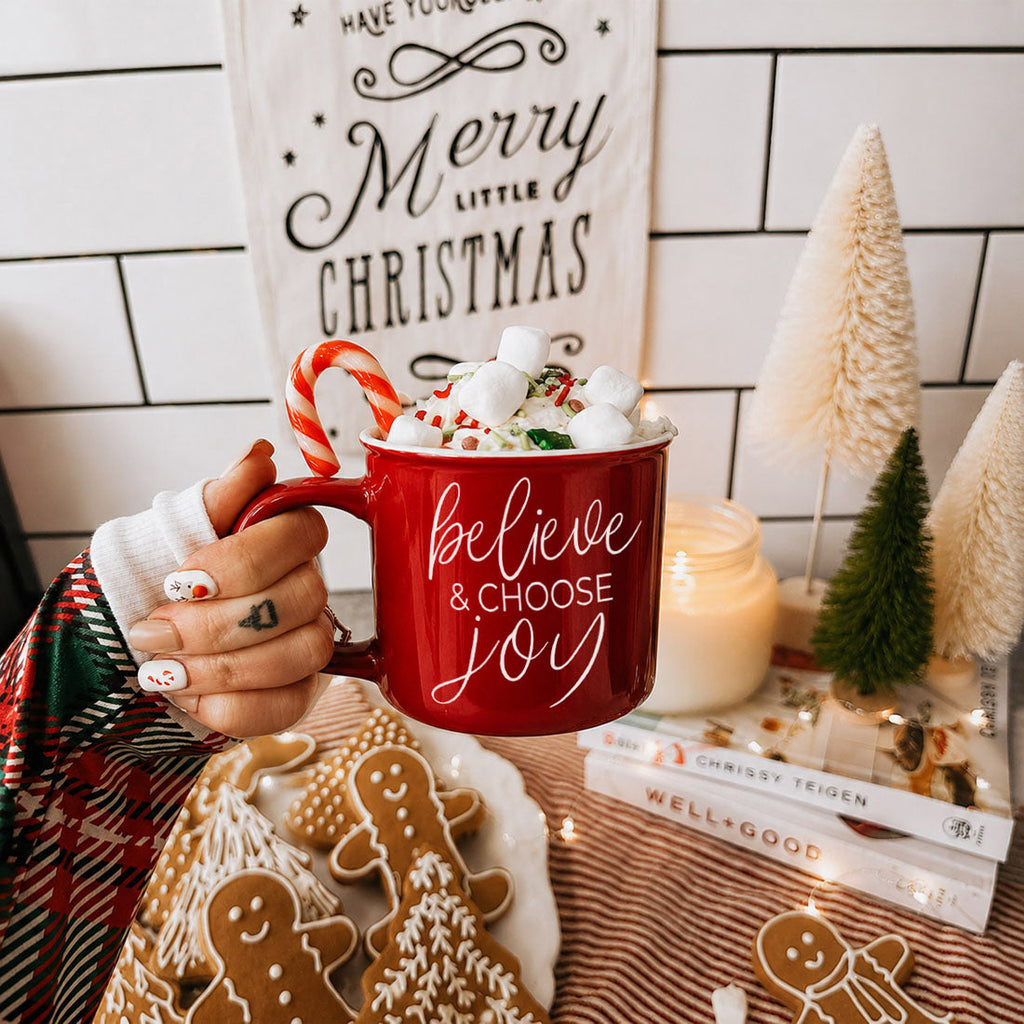 Believe & Joy Mug