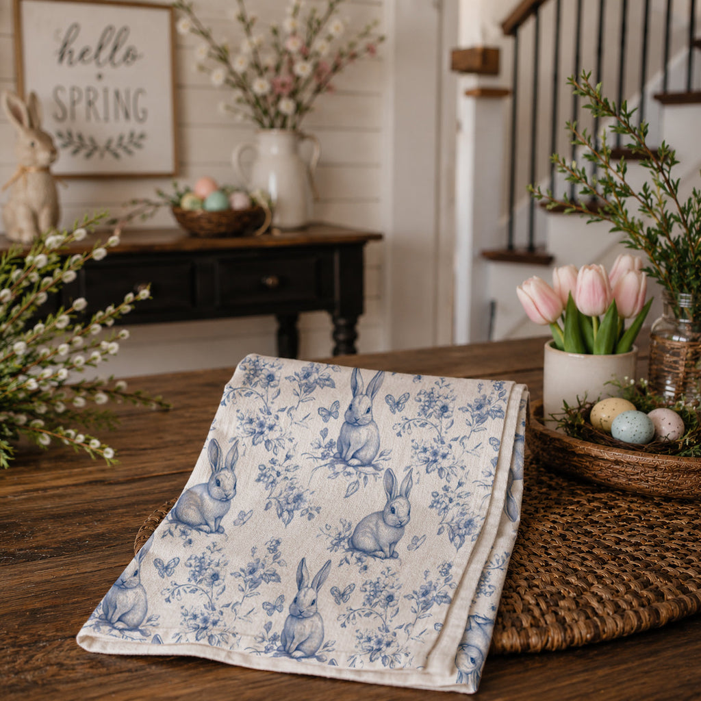 Blue Toile