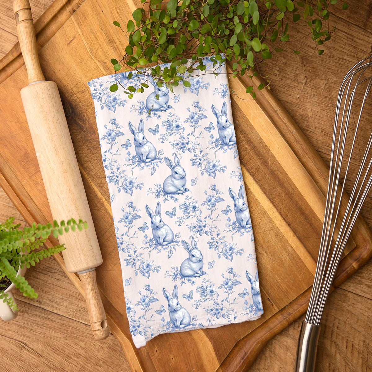 Blue Toile
