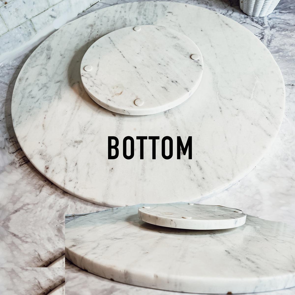 Marble & Gold Lazy Susan