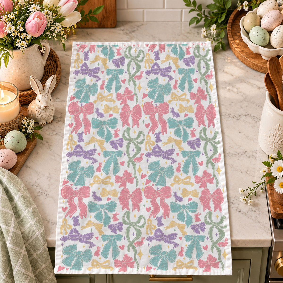 Bow Pastels Towel