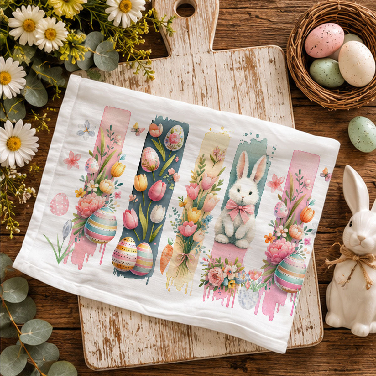 Brushstroke Spring Towel
