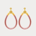 Budhagirl Rose Gold All Weather Earrings