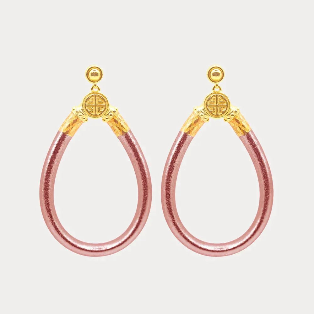 Budhagirl Rose Gold All Weather Earrings