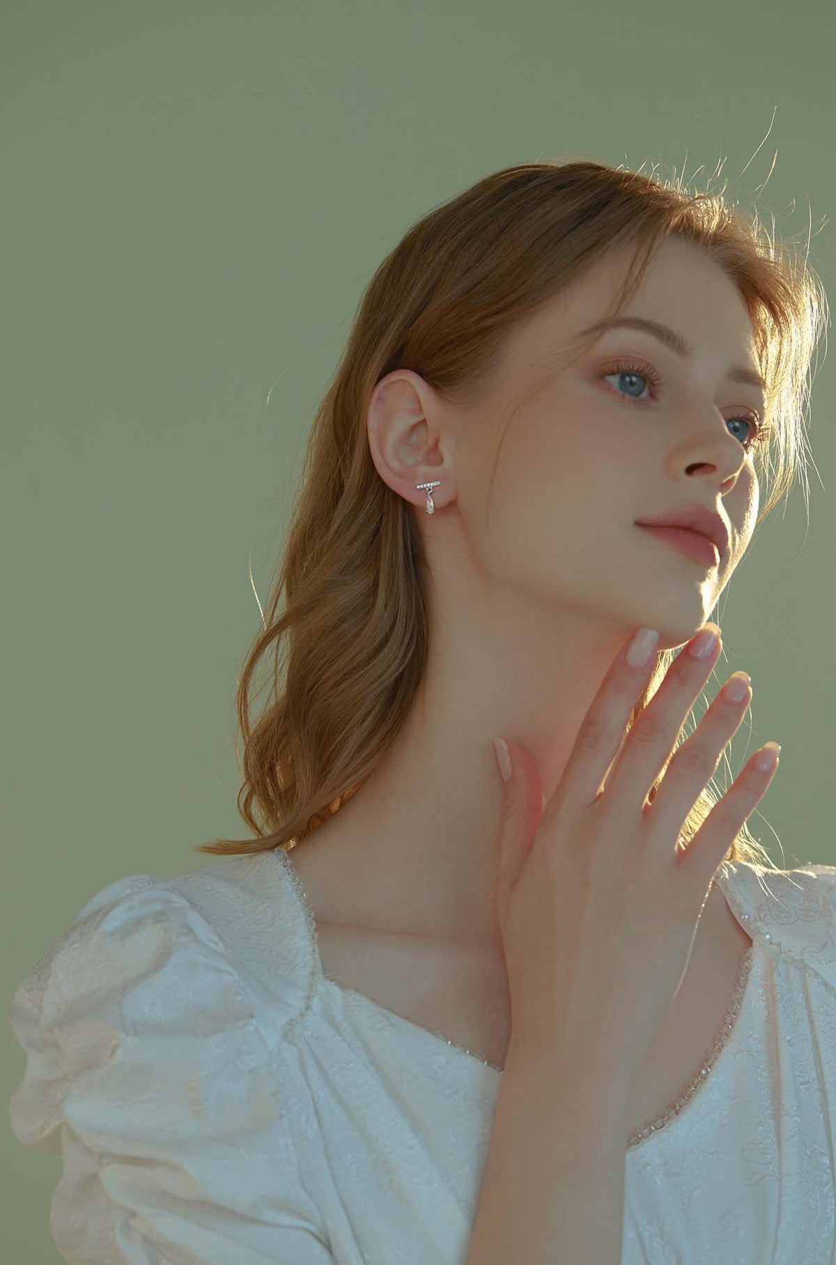 Teardrop Crystal Earrings