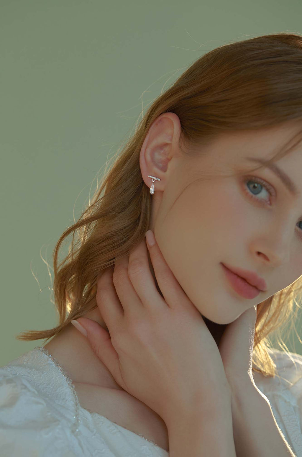 Teardrop Crystal Earrings