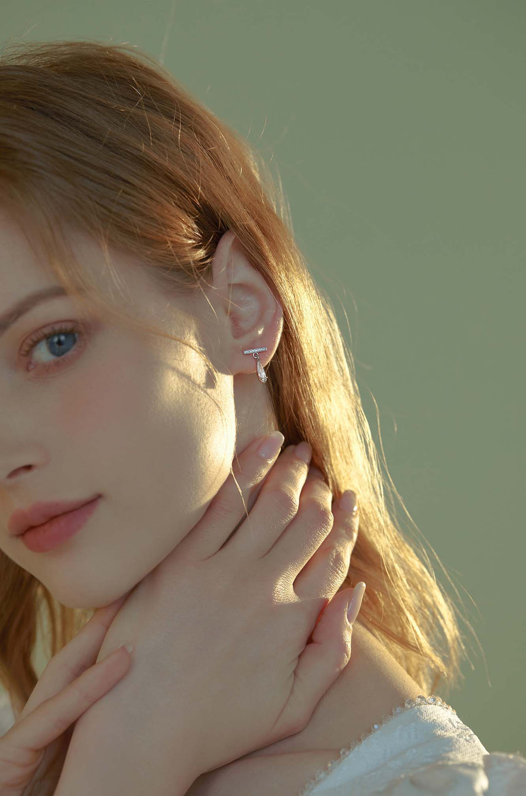 Teardrop Crystal Earrings