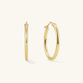 Gold Filled Medium Hoops