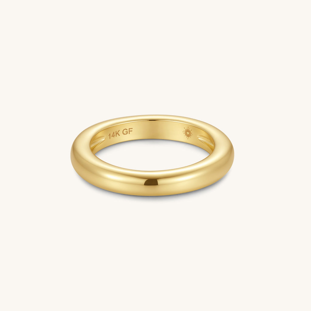 Gold Filled Plain Band