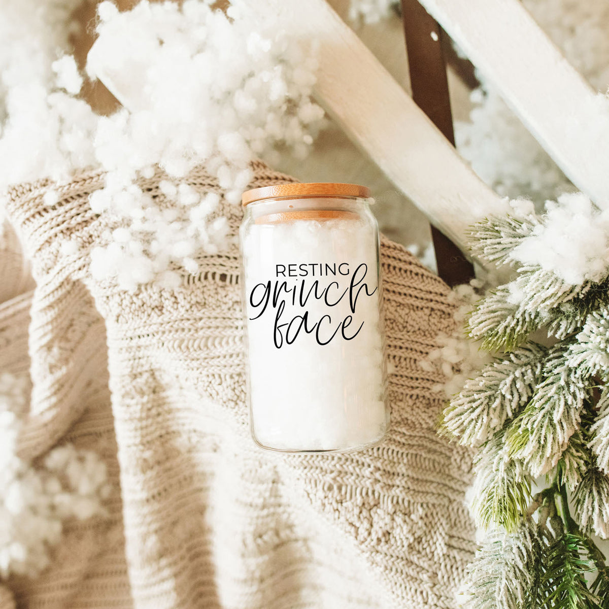 Grinch Face Set 17oz