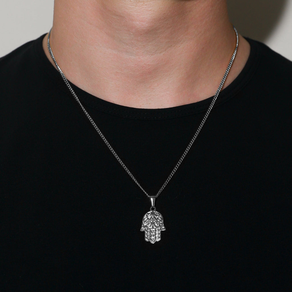 Hamsa Pendant Set