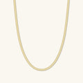 Thin Herringbone Necklace
