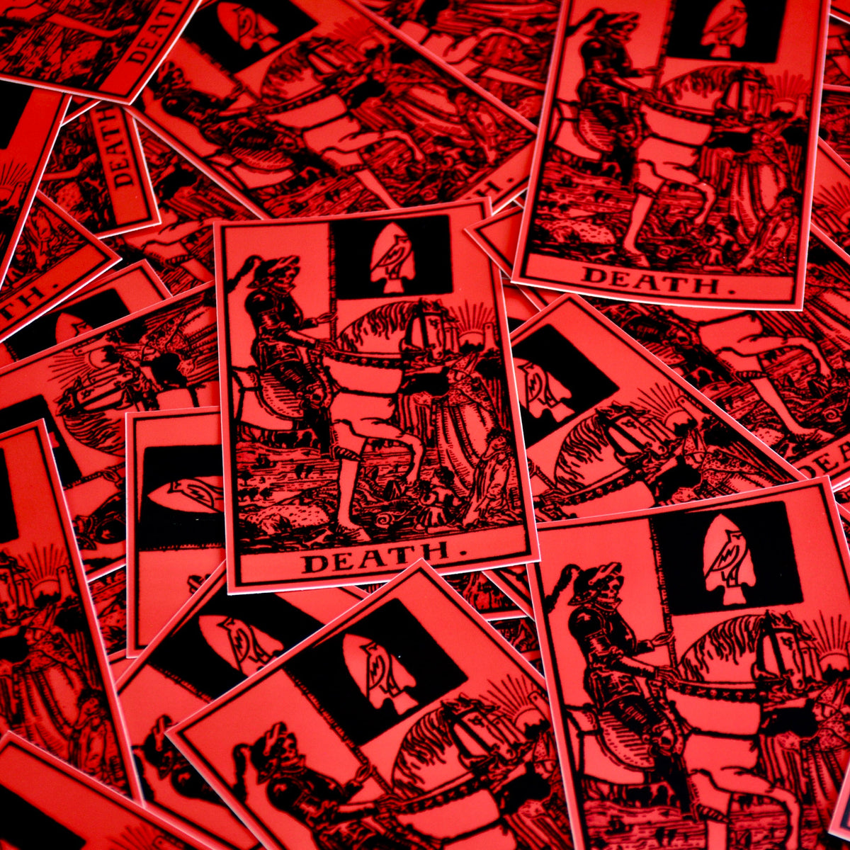 Death Card Sticker