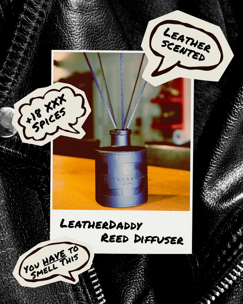 LeatherDaddy Signature Oil Diffuser - Home Fragrance