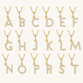 Diamond Letter Necklace