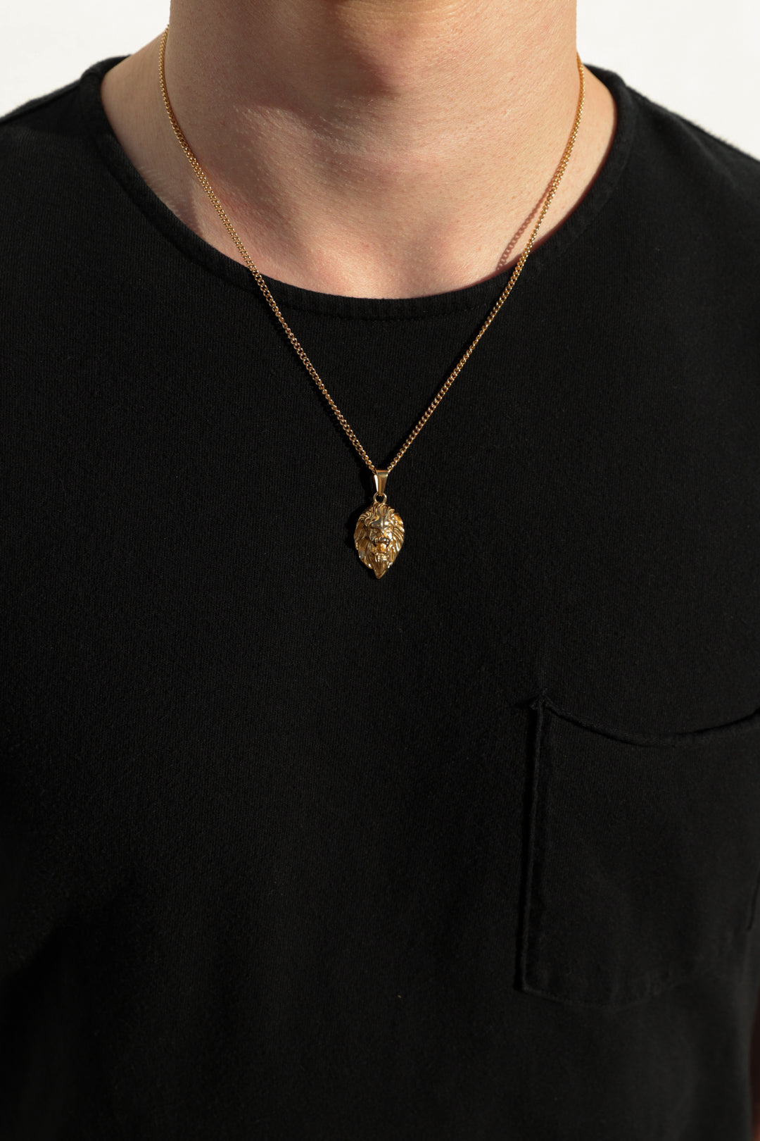 Lion Pendant Necklace