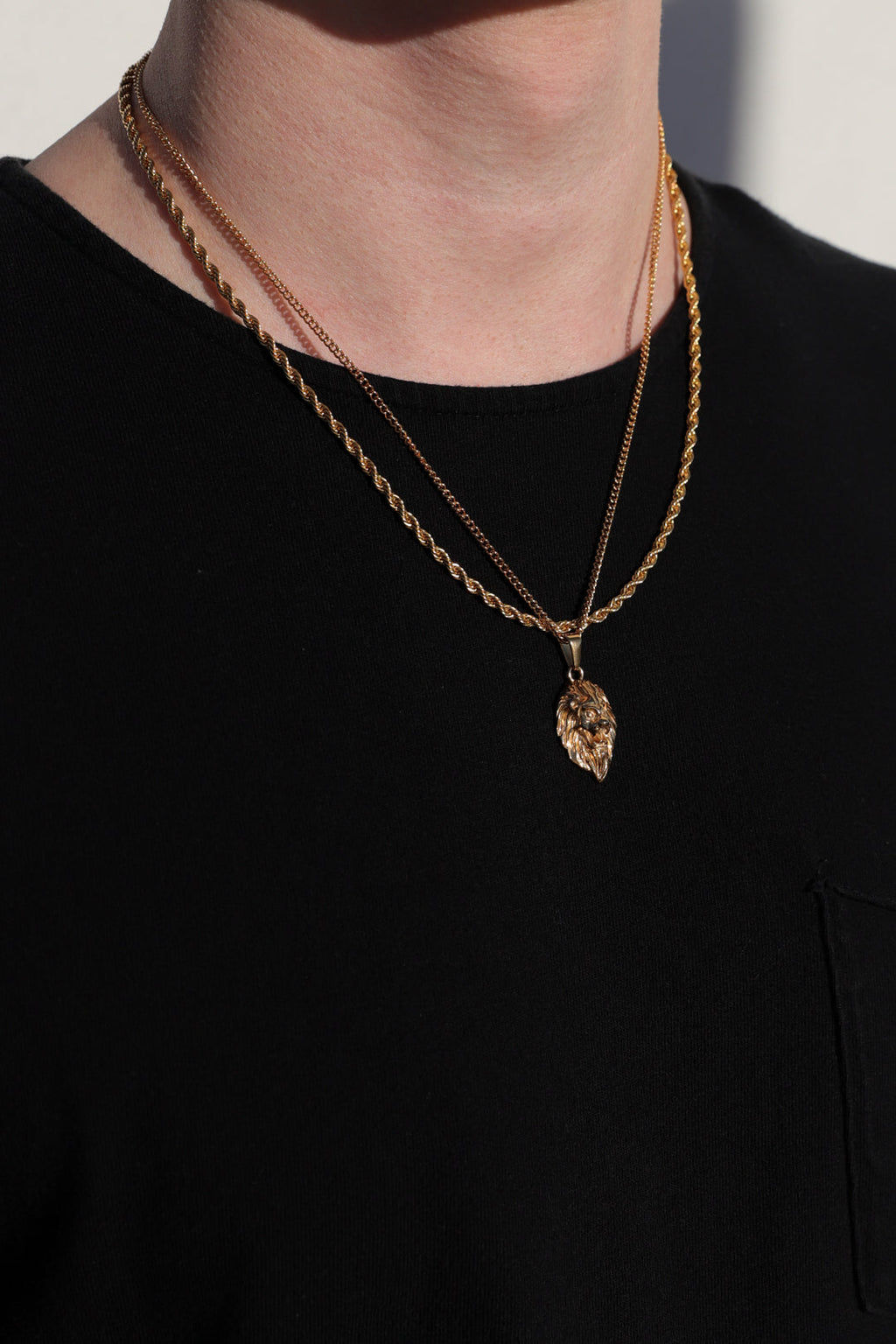 Lion Pendant Necklace