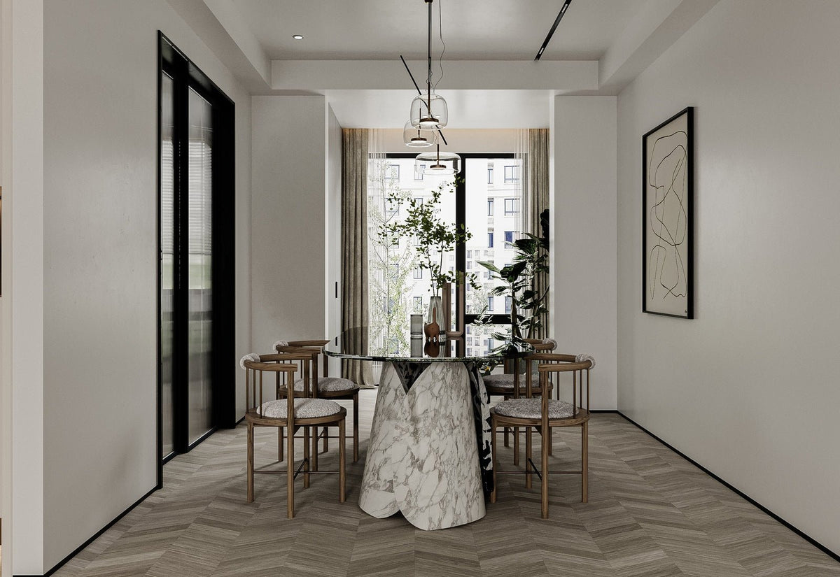 Lotus Round Dining Table