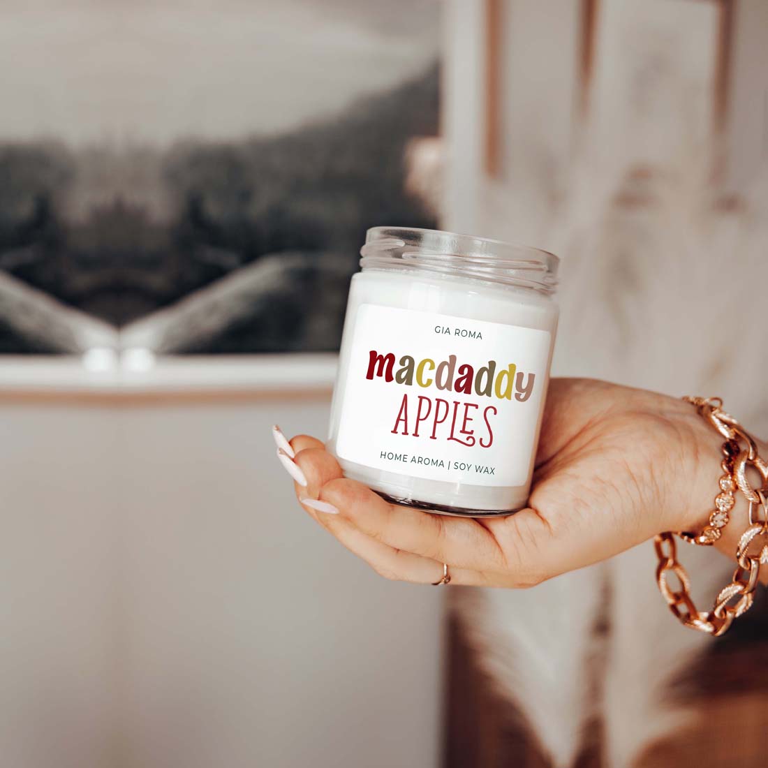 Mac Apple Candle