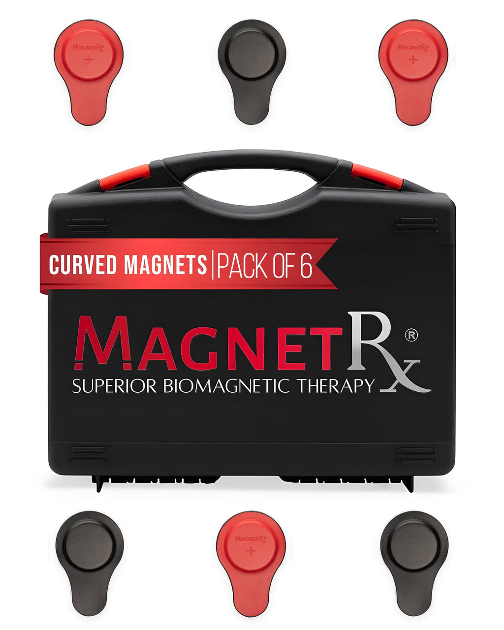 Biomagnetic Therapy Magnet Kit — Neodymium & Silicone (6 Mixed Unit)