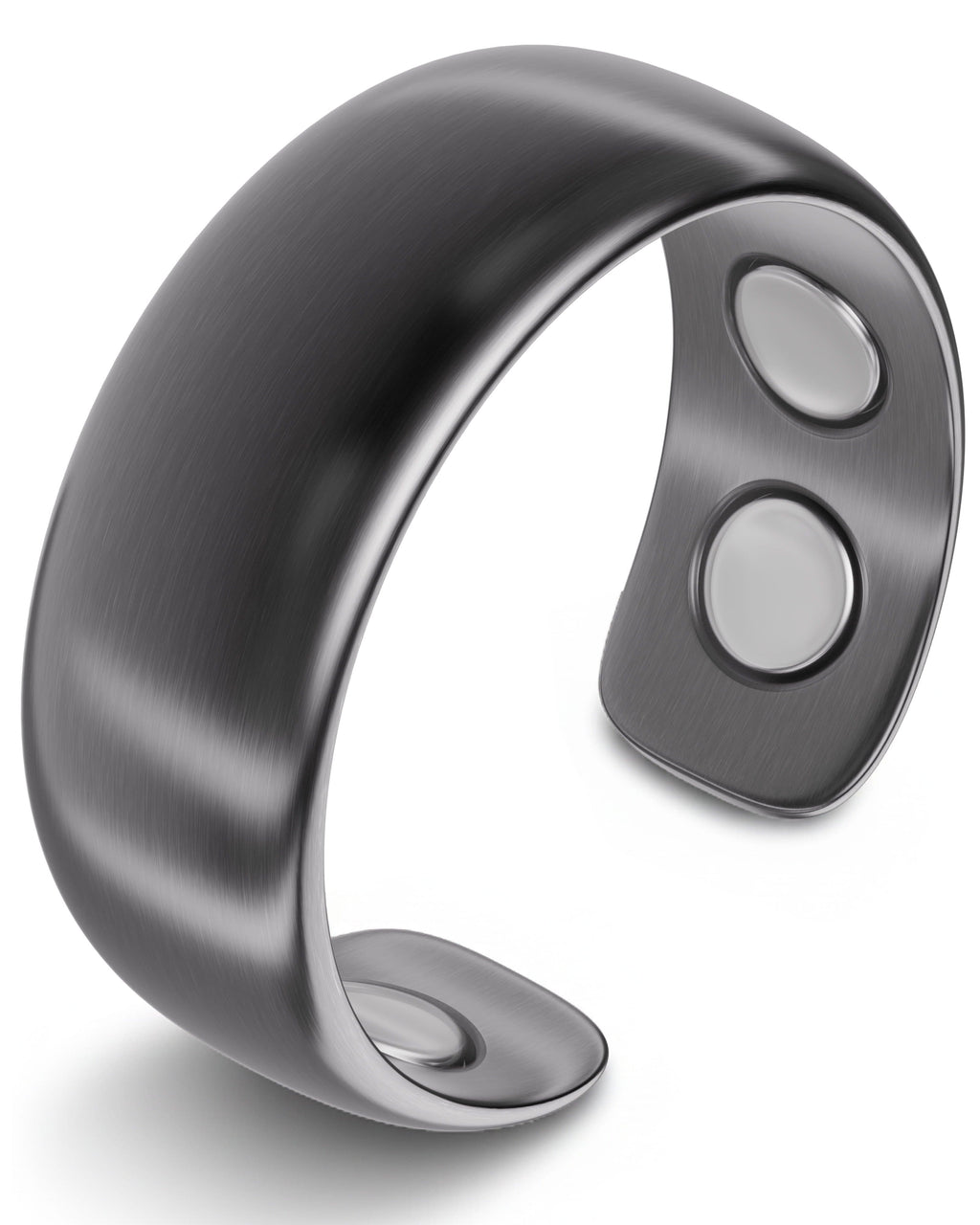 Magnetic Therapy Ring (Gunmetal Gray)