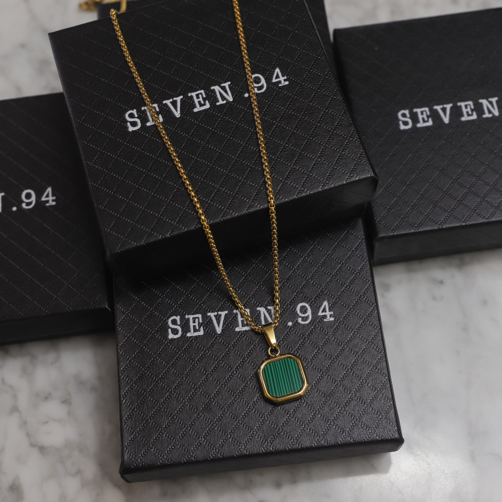 Malachite Stone Pendant