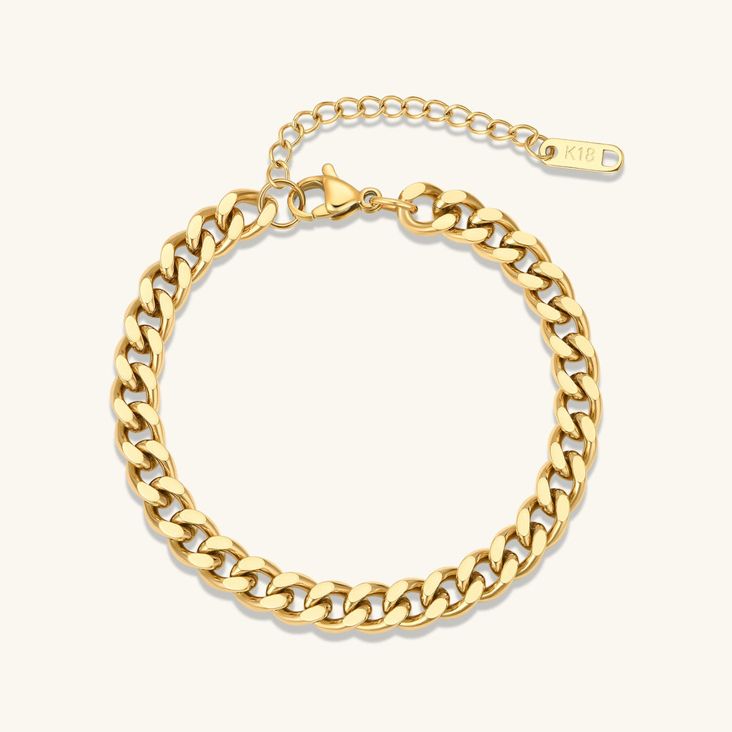Large Curb Chain Bracelet