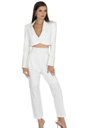 Orchid White Blazer