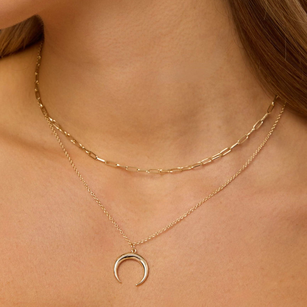 Crescent Moon Necklace