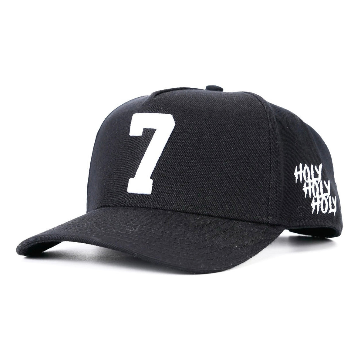 [PRE-ORDER - SHIPS BEGINNING OF NOVEMBER] ‘7’ Premium SnapBack - Black/White