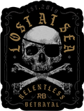 Lost At Sea Cross Bones Decal