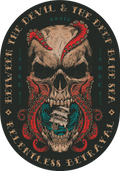 Between the Devil & The Deep Blue Sea Decal