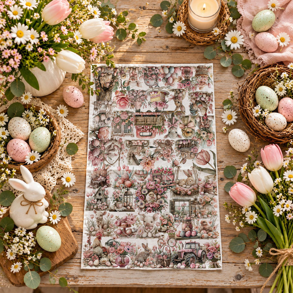 Rose Royal Easter Towel