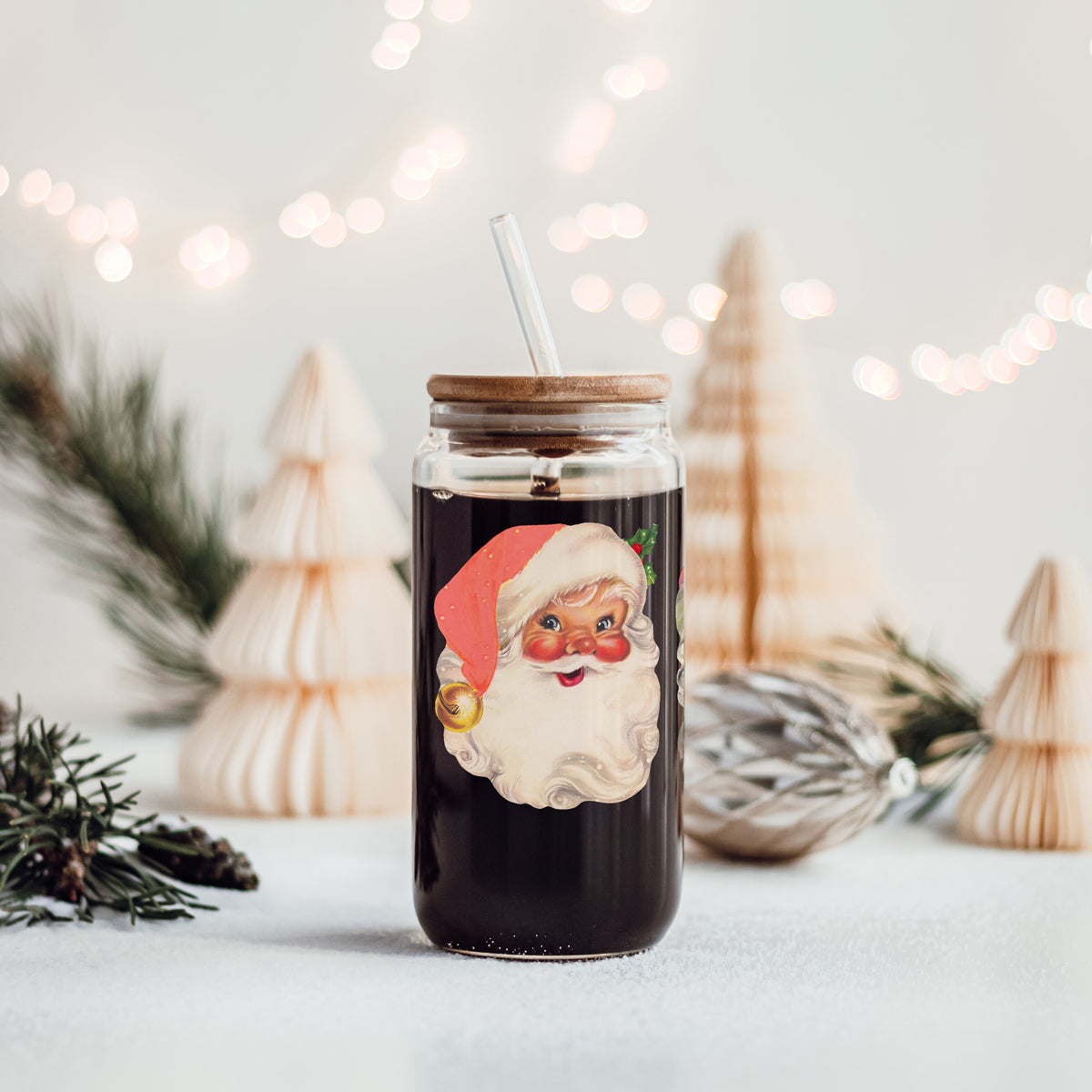 Vintage Santa 17oz